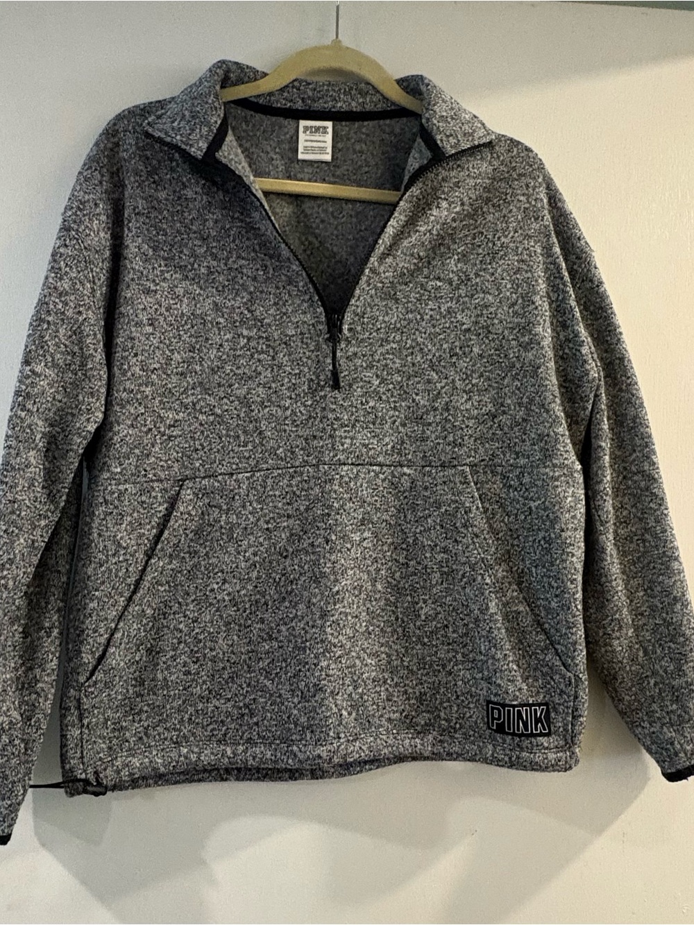 XS PINK Quarter Zip